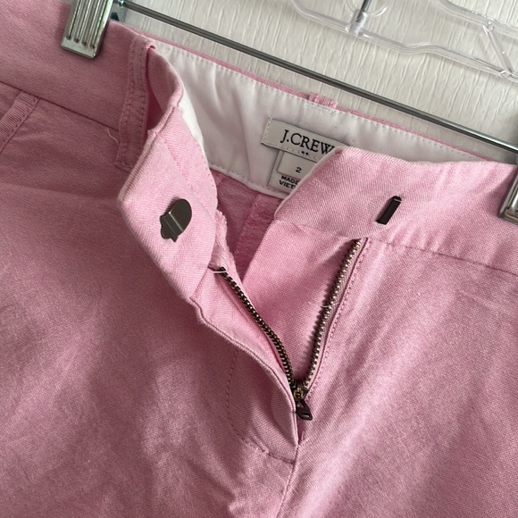 J.Crew pink linen shorts - Picture 3 of 3